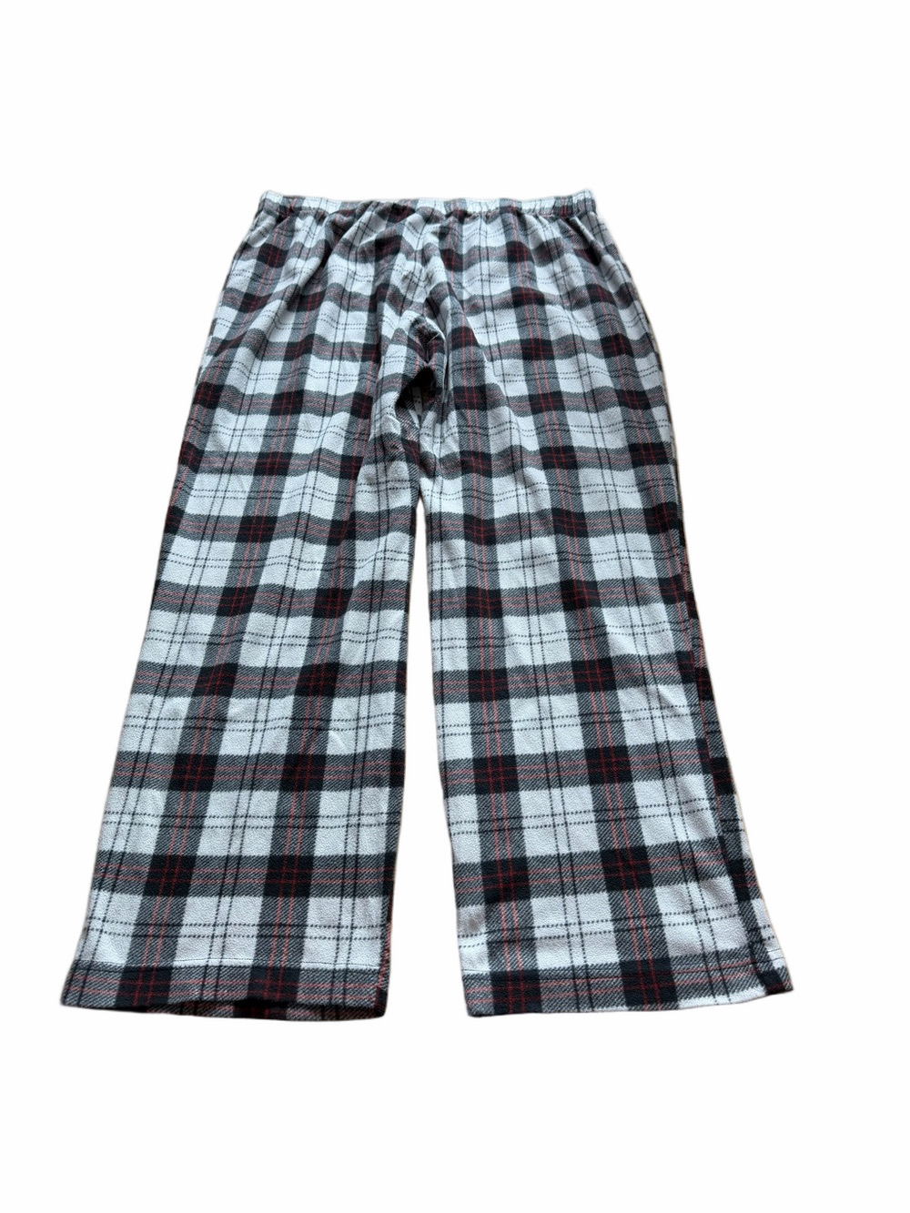 Wondershop Men’s Plaid Lounge Pants - White, Black & Red